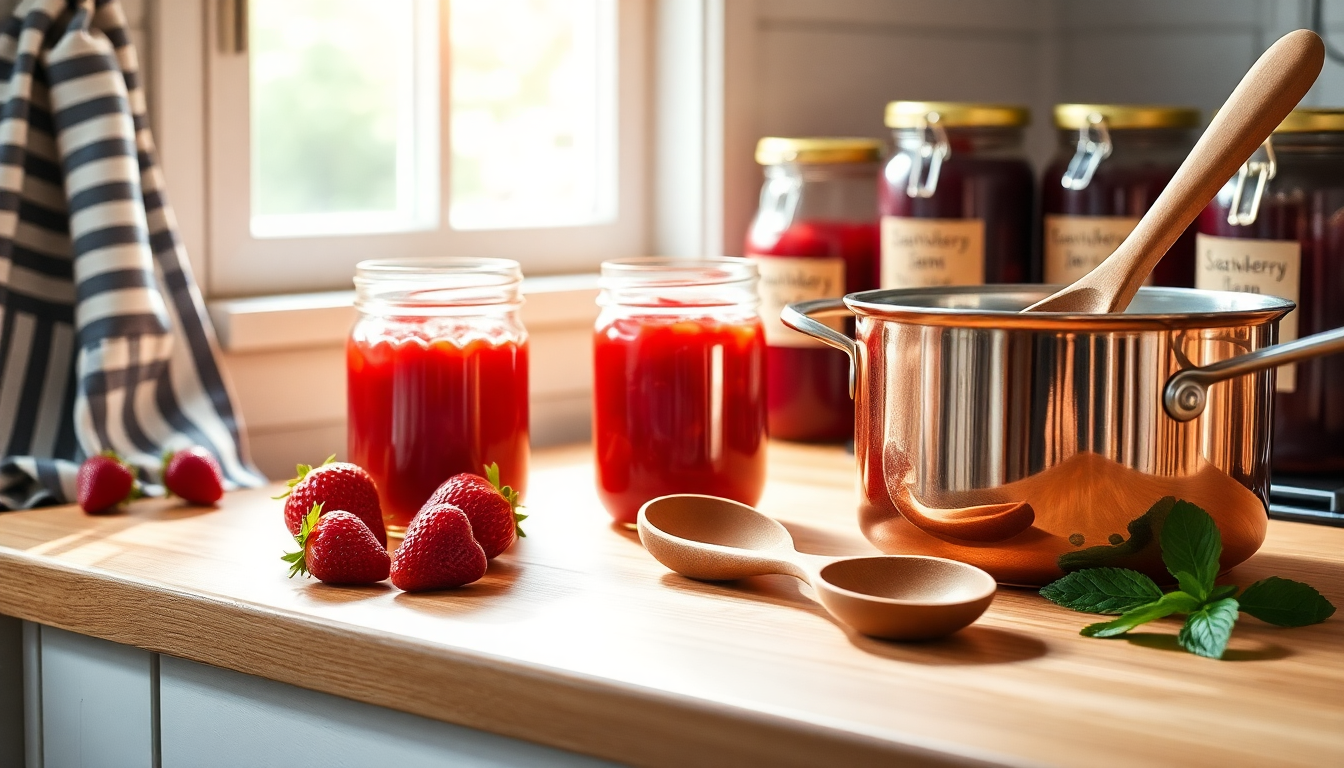 homemade strawberry jam recipe for delightful breakfasts 1748311842