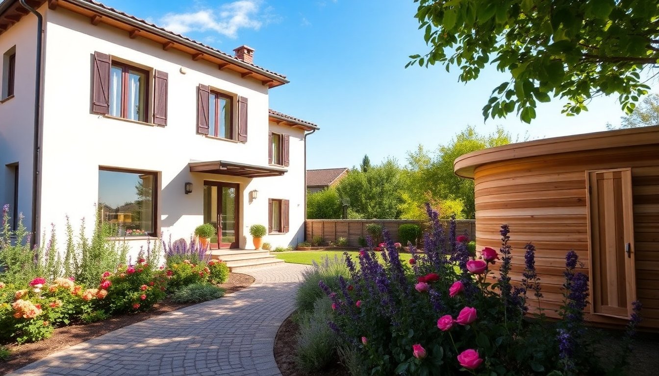 discover your perfect retreat in gradara townhouse with garden and sauna 1770800336