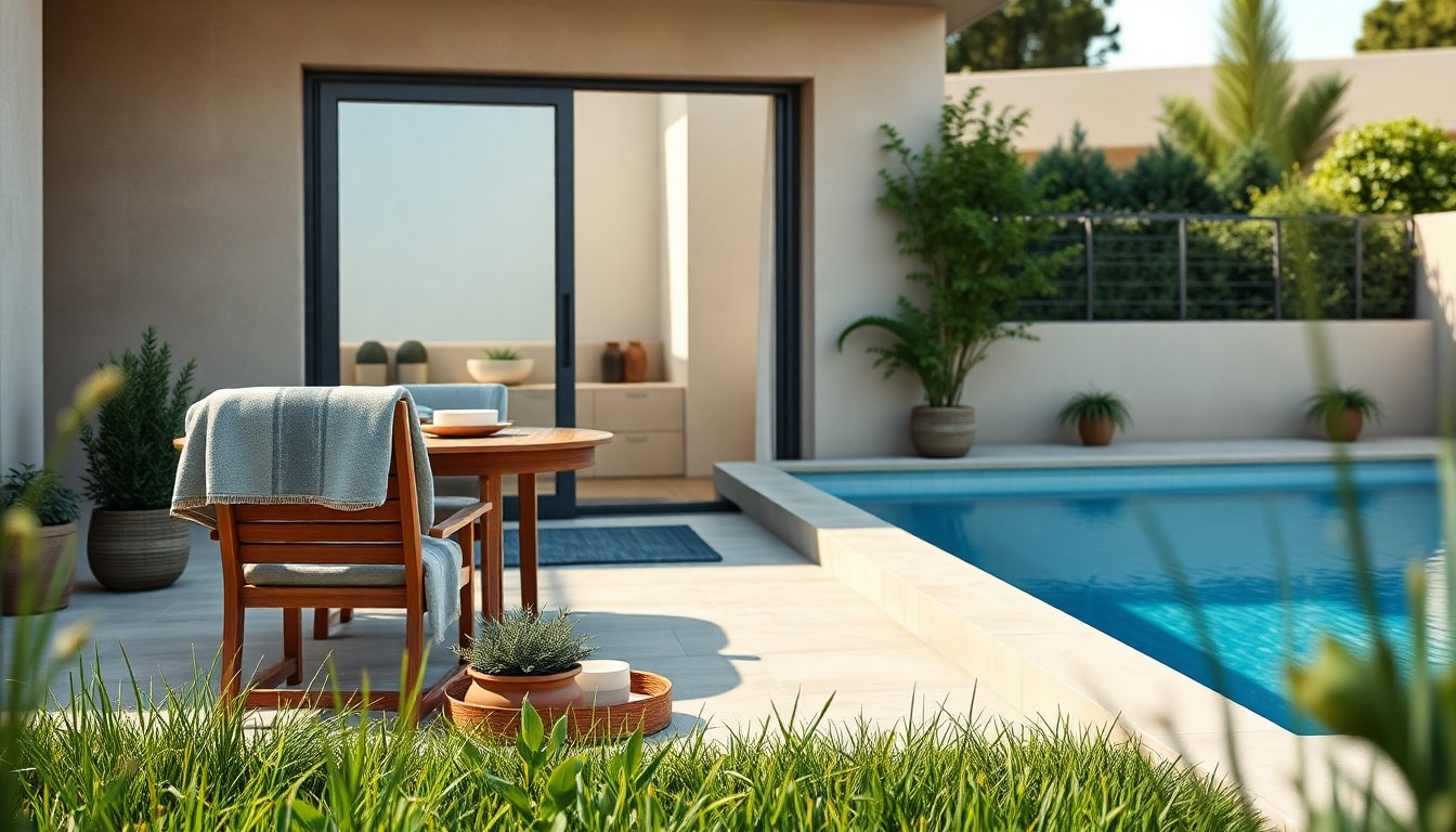 ground floor apartment with 300 sqm private garden and communal pool 1774989182