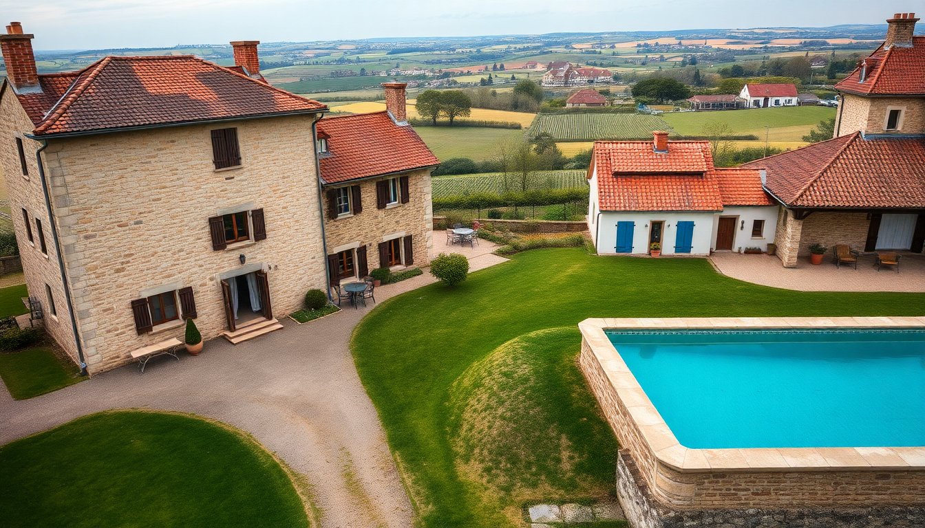 period property with two rental units and pool near saint amour bellevue 1774837712