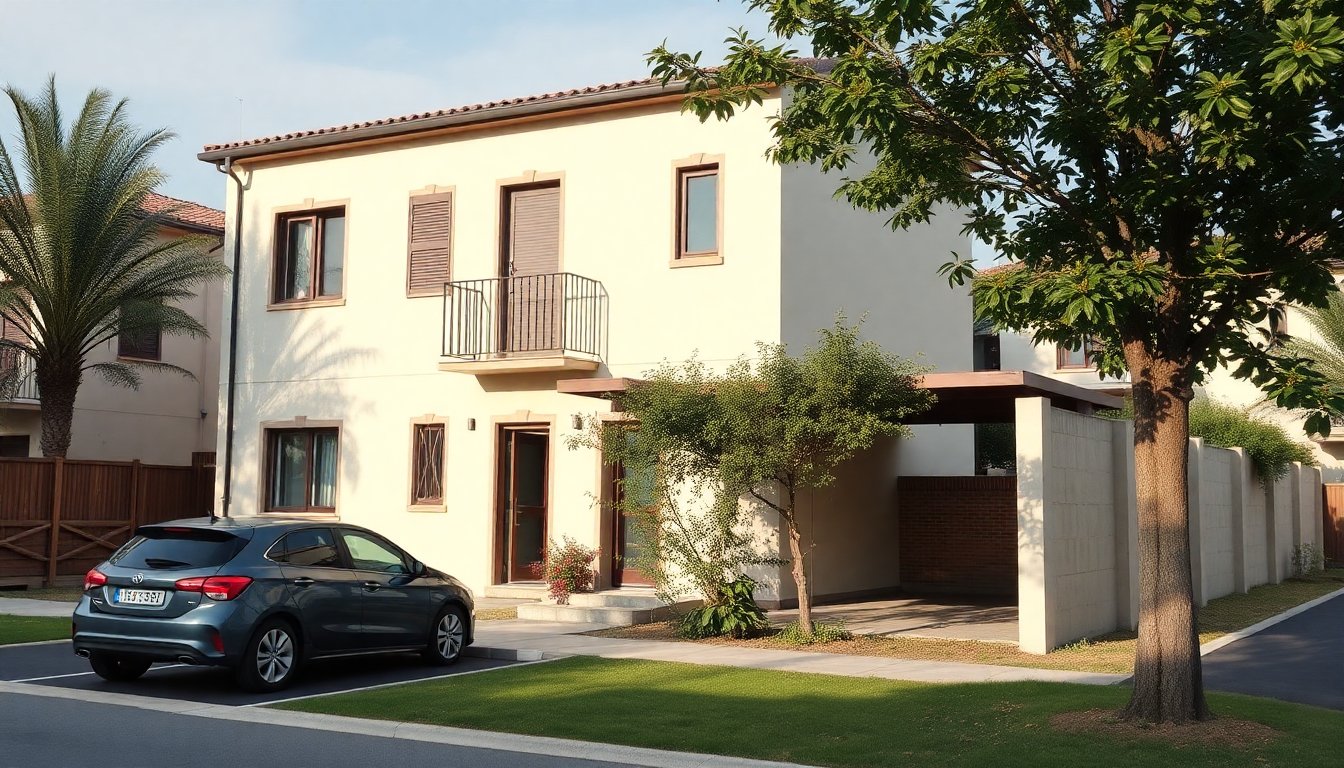 two storey terraced house in rio saliceto with private garden and garage for families and investors 1772487975