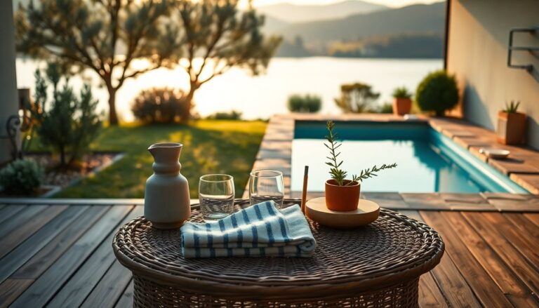 Ground-floor apartment with garden and pool near Lake Endine