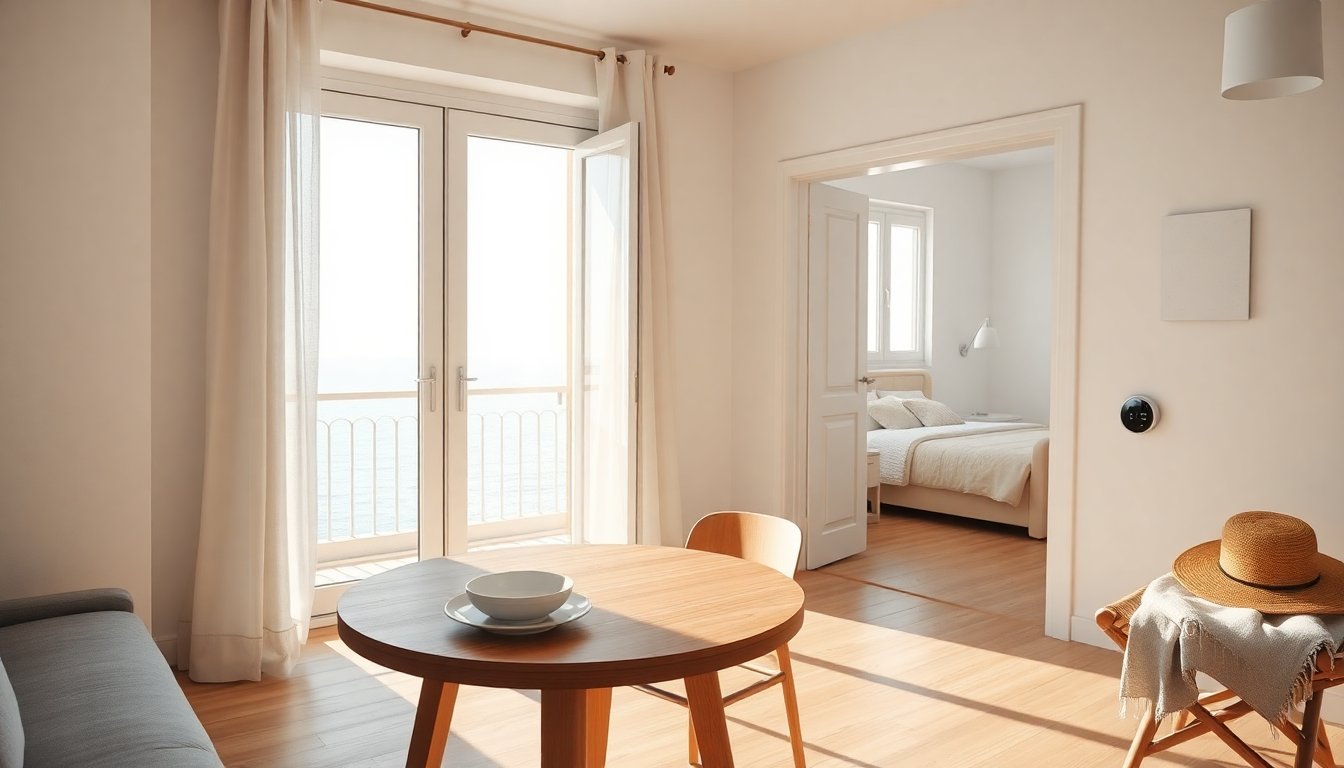 Light-filled two-bedroom apartment for sale in Centro Mare Savona