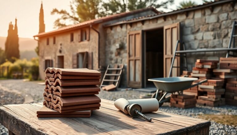 Montignoso house with warehouse and reconstruction possibilities near Versilia