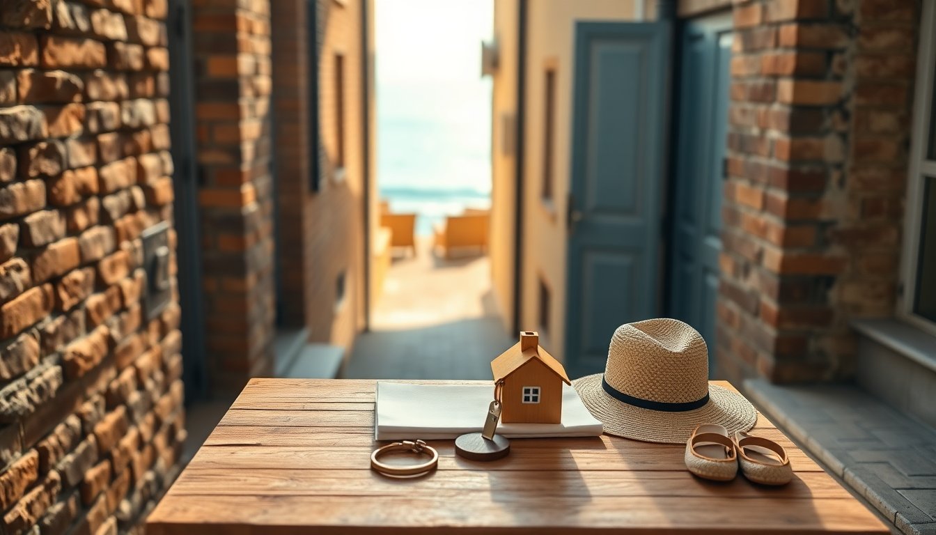 Two-bedroom apartment with garage option near the Castiglione della Pescaia seafront