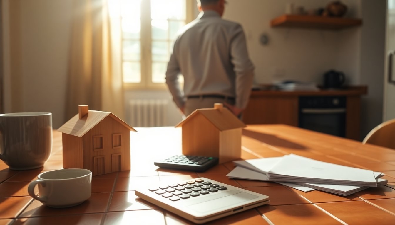 Calculate property taxes for first house and second house before signing