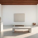 White-washed Bodrum villa that showcases a private art collection